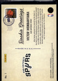 2023-24 Hoops #1 Victor Wembanyama Rookie Greetings