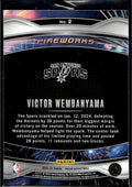 2024-25 Panini Prizm #2 Victor Wembanyama Fireworks