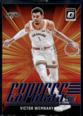 2024-25 Donruss Optic #19 Victor Wembanyama Express Lane Purple