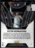2024-25 Panini Mosaic #11 Victor Wembanyama Elevate Mosaic Green