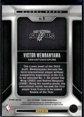 2024-25 Panini Prizm #9 Victor Wembanyama Global Reach Prizms Silver