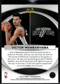 2023-24 Panini Prizm #2 Victor Wembanyama Global Reach