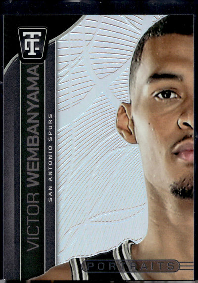 2024-25 Panini Totally Certified #7 Victor Wembanyama Portraits