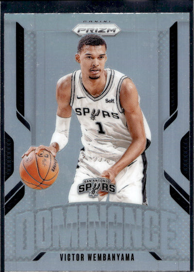 2024-25 Panini Prizm #7 Victor Wembanyama Dominance Prizm