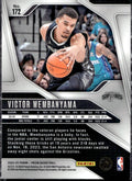 2024-25 Panini Prizm #172 Victor Wembanyama Prizms Silver
