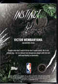 2025-26 Topps Chrome #INS-9 Victor Wembanyama Instinct
