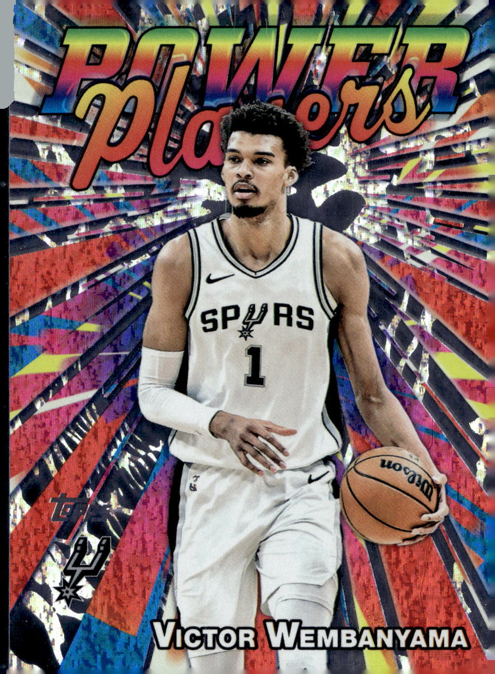 2025-26 Topps #PP-15 Victor Wembanyama Power Players Holo Foil