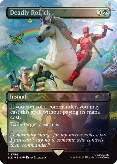 Deadly Rollick (Rainbow Foil) - 1754 - (Secret Lair Drop Series)