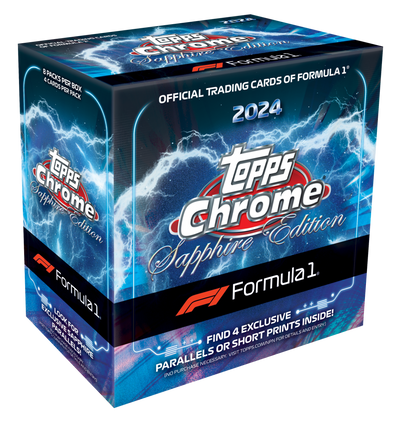 2024 Topps Chrome Formula 1 Racing Sapphire Edition Box