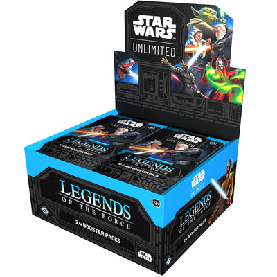 Star Wars Unlimited: Legends of the Force - Legends of the Force - Booster Display