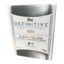 1 Box 2023 Topps Definitive Hit Draft Break #101HM300