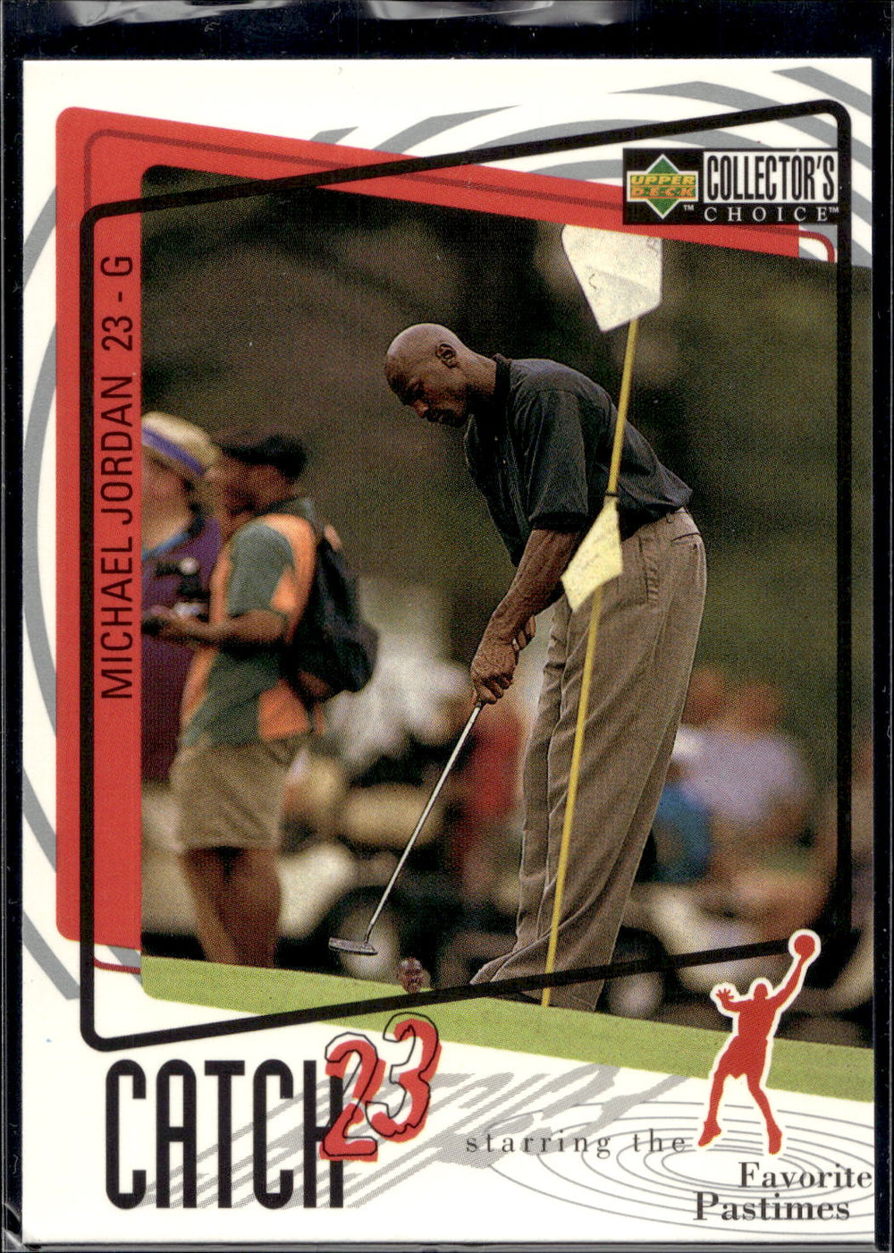 1997-98 Collector's Choice #C3 Michael Jordan Catch 23 3x5