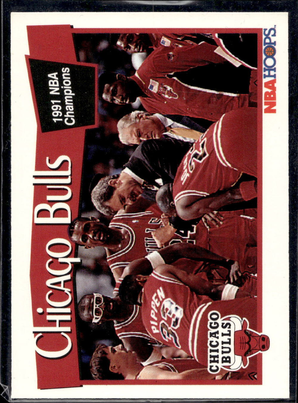 1991-92 Hoops #277 Chicago Bulls