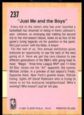 1991-92 Fleer #237 1991 All-Star Game