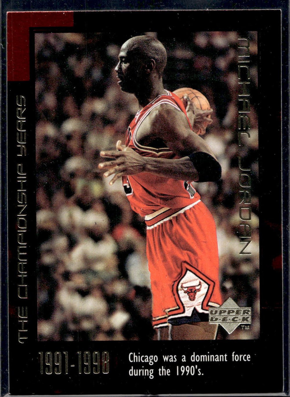 1999 Upper Deck Michael Jordan Career Collection #35 Michael Jordan
