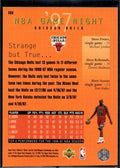 1997-98 Collector's Choice #GN5 Chicago Bulls NBA Game Night 3x5