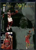 1997-98 Collector's Choice #GN5 Chicago Bulls NBA Game Night 3x5