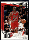 1997-98 Collector's Choice #C1 Michael Jordan Catch 23 3x5