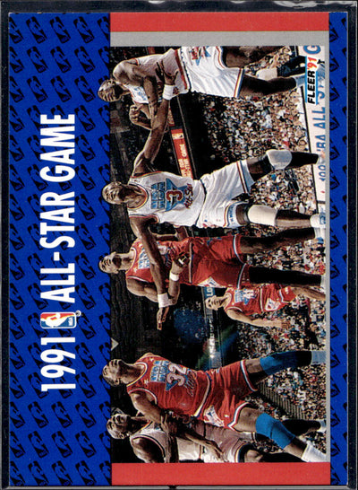 1991-92 Fleer #237 1991 All-Star Game