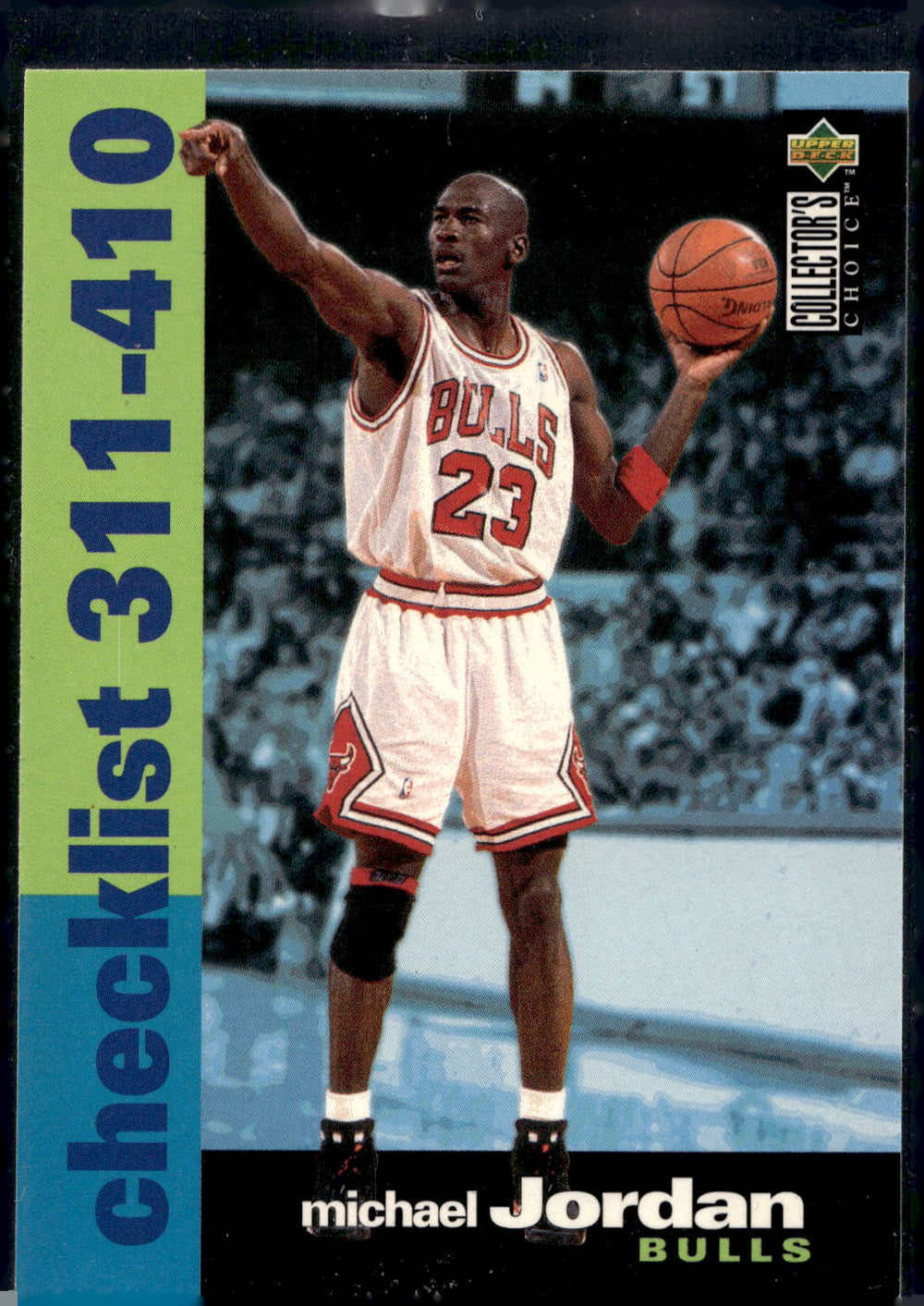 1995-96 Collector's Choice #410 Michael Jordan
