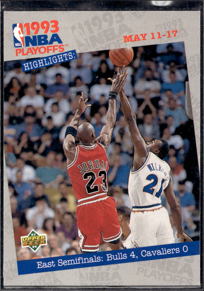 1993-94 Upper Deck #187 East Semifinals: Bulls 4, Cavaliers 0
