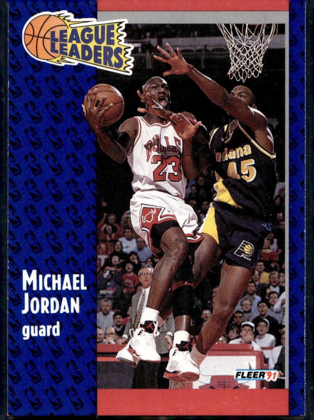1991-92 Fleer #220 Michael Jordan 3D Acrylic