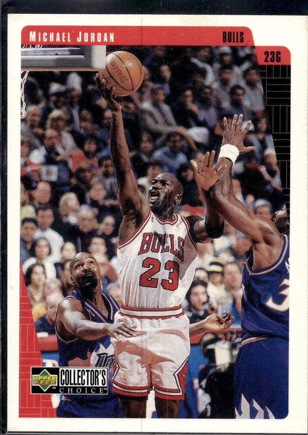 1997-98 Collector's Choice Chicago Bulls #CB6 Michael Jordan