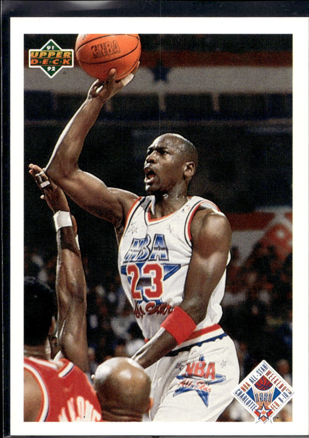 1991-92 Upper Deck #48 All-Star Checklist (Michael Jordan)