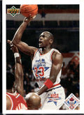 1991-92 Upper Deck #48 All-Star Checklist (Michael Jordan)