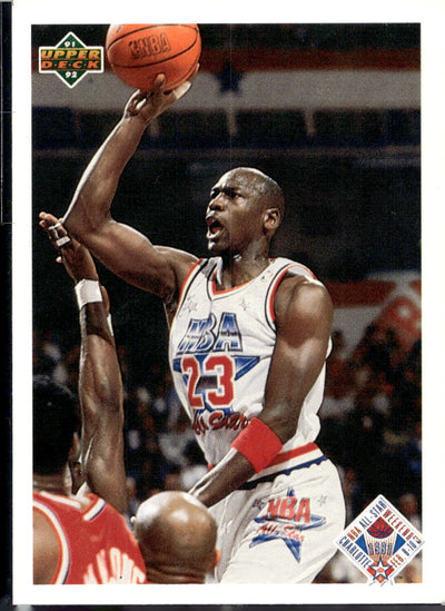 1991-92 Upper Deck #48 All-Star Checklist (Michael Jordan)