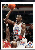 1991-92 Upper Deck #48 All-Star Checklist (Michael Jordan)