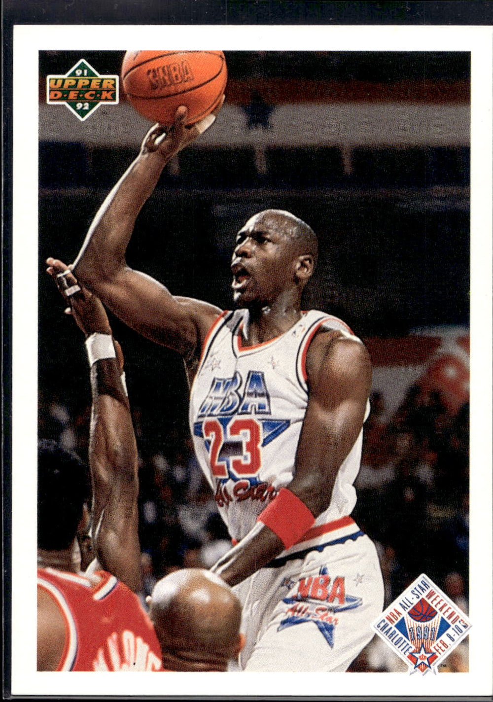 1991-92 Upper Deck #48 All-Star Checklist (Michael Jordan)