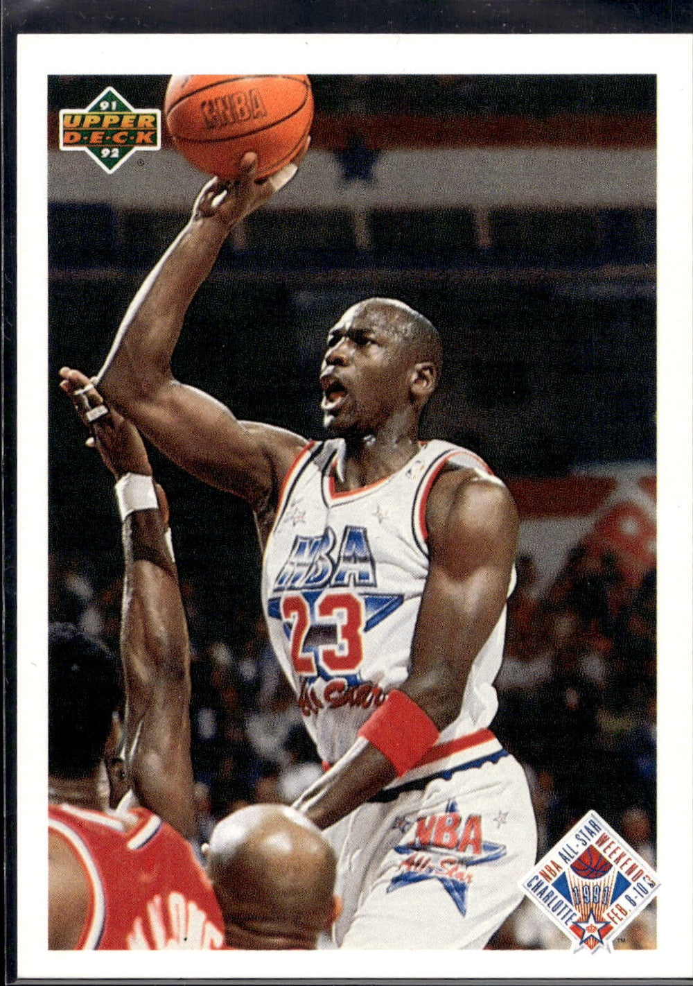 1991-92 Upper Deck #48 All-Star Checklist (Michael Jordan)