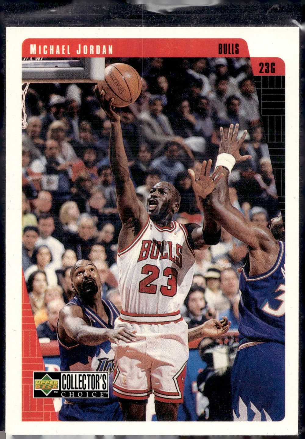 1997-98 Collector's Choice Chicago Bulls #CB6 Michael Jordan