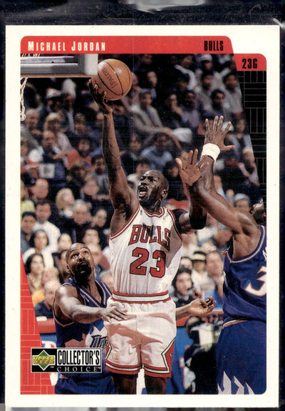 1997-98 Collector's Choice Chicago Bulls #CB6 Michael Jordan