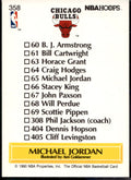 1990-91 Hoops #358 Michael Jordan