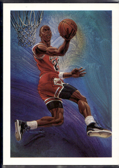 1990-91 Hoops #358 Michael Jordan