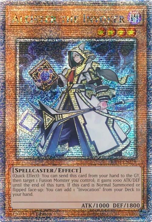 Aleister the Invoker (Quarter Century Secret Rare) [RA04 - RA04-EN278]