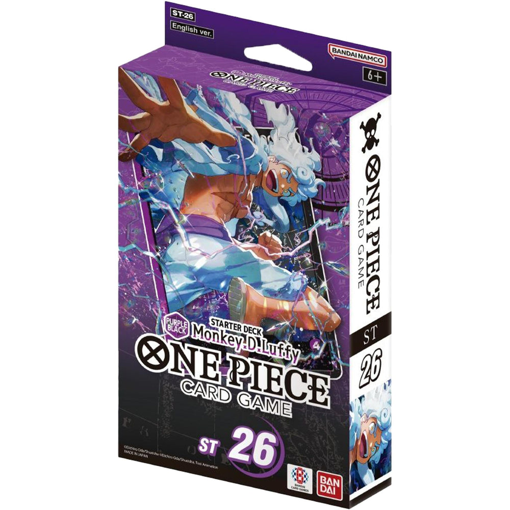 One Piece Card Game: Starter Deck 26: PURPLE/BLACK Monkey.D.Luffy (ST-26)