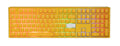 Ducky Yellow One 3 Hotswap RGB Double Shot PBT QUACK Mechanical Keyboard