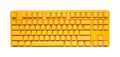 Ducky Yellow One 3 TKL Hotswap RGB Double Shot PBT QUACK Mechanical Keyboard