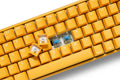 Ducky Yellow One 3 Mini 60% Hotswap RGB Double Shot PBT QUACK Mechanical Keyboard