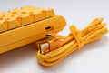 Ducky Yellow One 3 Mini 60% Hotswap RGB Double Shot PBT QUACK Mechanical Keyboard