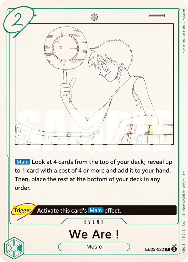 We Are! - EB02-020 - (Extra Booster: Anime 25th Collection)