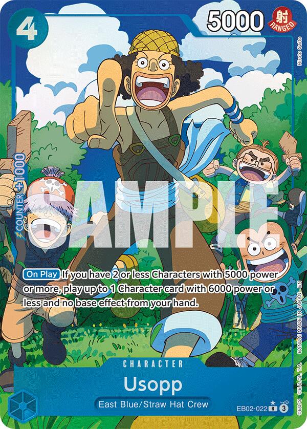 Usopp (Alternate Art) - EB02-022 - (Extra Booster: Anime 25th Collection)