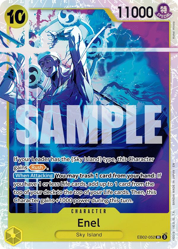 Enel - EB02-052 - (Extra Booster: Anime 25th Collection)