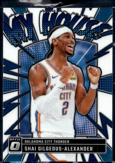 2024-25 Donruss Optic #6 Shai Gilgeous-Alexander My House
