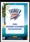 2024-25 Donruss Optic #6 Shai Gilgeous-Alexander Splash!