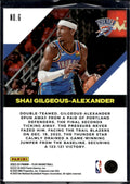 2022-23 Panini Flux #6 Shai Gilgeous-Alexander Flow Motion