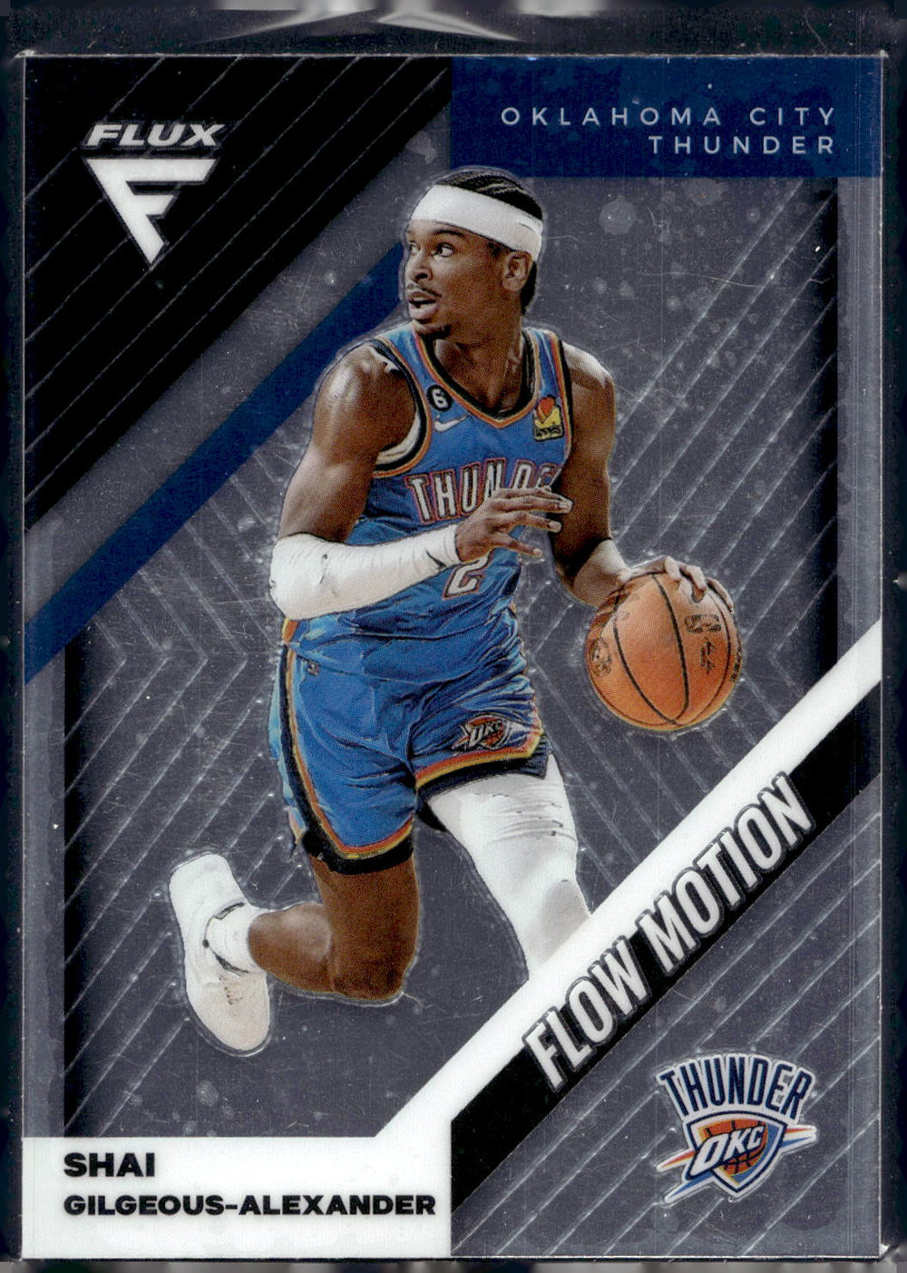 2022-23 Panini Flux #6 Shai Gilgeous-Alexander Flow Motion